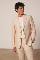 Costume droit Salamanca en lin