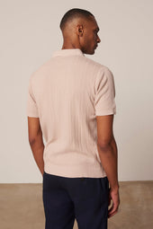 Polo Rodrigo en coton beige
