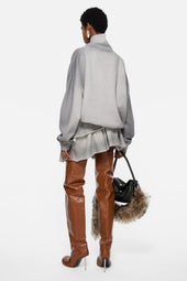 High Neck Sweatshirt