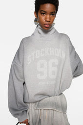 High Neck Sweatshirt