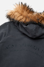 Shearling Zip Up Hoodie