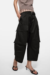 Twill Cargo Trousers