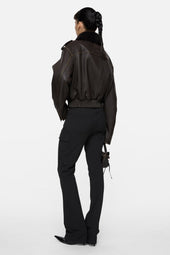Stretch Zip Trousers