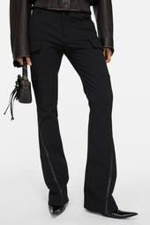 Stretch Zip Trousers