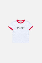 Crinkled Logo T Shirt