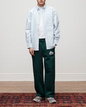 Striped Crest Oxford Shirt