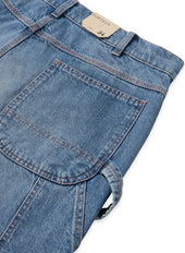 Allen Pantaloni Workwear In Stone Wash
