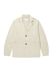 Poplin Unlined Blazer in Eucalyptus