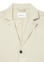 Poplin Unlined Blazer in Eucalyptus