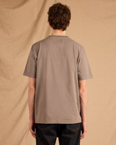 Woven Pocket T-Shirt in Slate