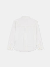 Filey Poplin Shirt in White