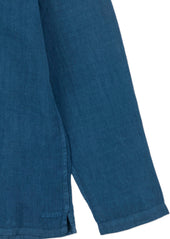 Linen Hyde Shirt in Indigo