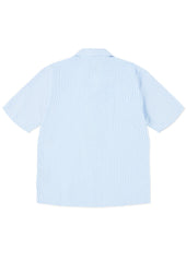 Oxford Stripe Fenton Shirt in Pale Blue