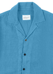 Linen Holland Shirt in Blue