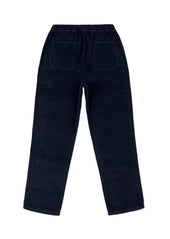 Cord Judd Drawstring Trouser in Dark Navy