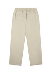 Poplin Drawstring Trouser in Vintage Khaki