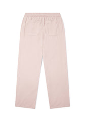 Poplin Drawstring Trouser in Washed Pink