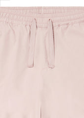Poplin Drawstring Trouser in Washed Pink