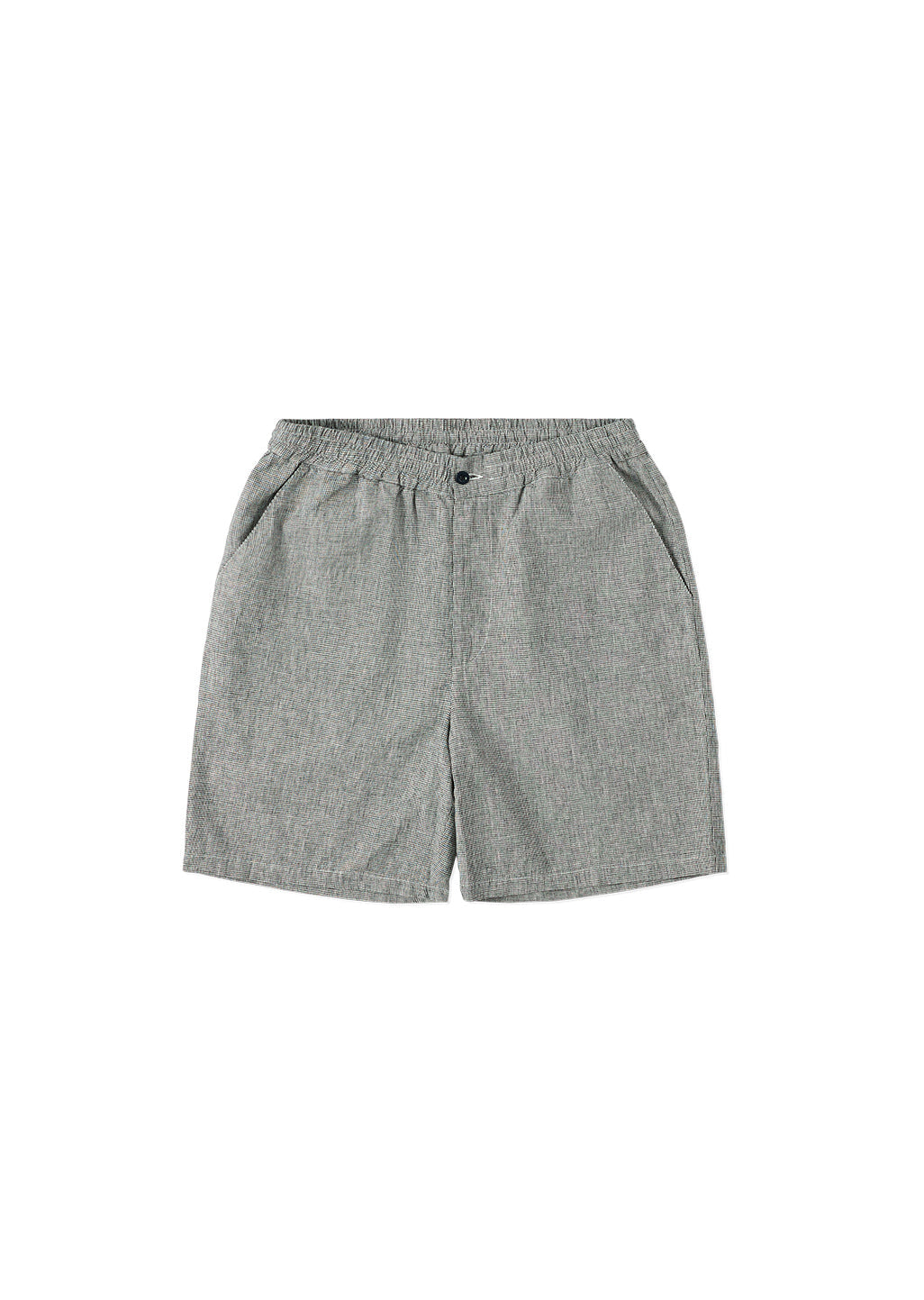 Houndstooth Standed Short in Black & Ecru
