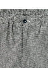 Houndstooth Standed Short in Black & Ecru
