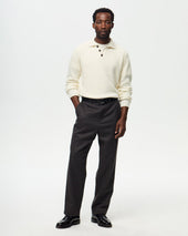 ALPHONSE Chevron - Truffe/Flanelle