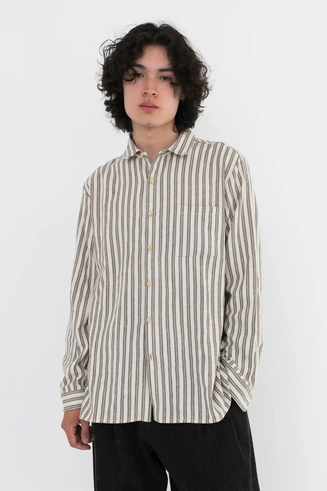 Essential Stripe Cotton Shirt