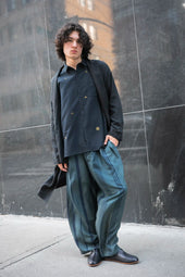 Block Printed Silk Pant