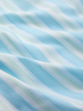 Men S Lounge Pants Amalfi Cotton Batiste Aqua Stripe