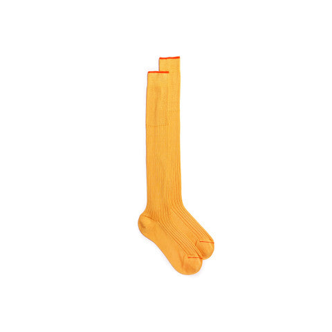 Filo Di Scozia Mercerised Cotton High Socks