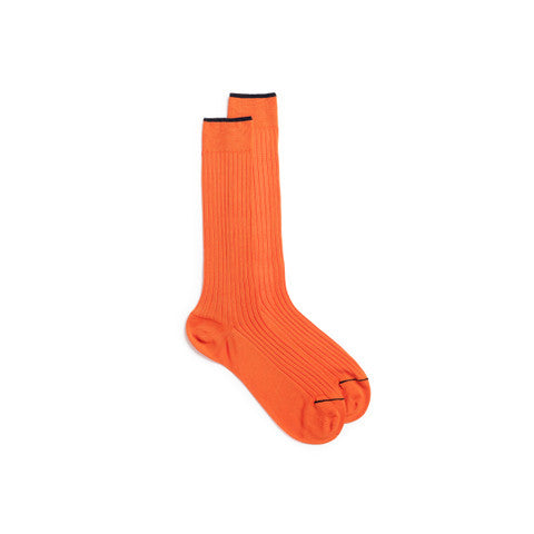 Filo Di Scozia Mercerised Cotton Crew Socks