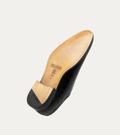 Carlo Wholecut Oxford Plain Toe Croc Antique