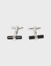 Black cufflinks