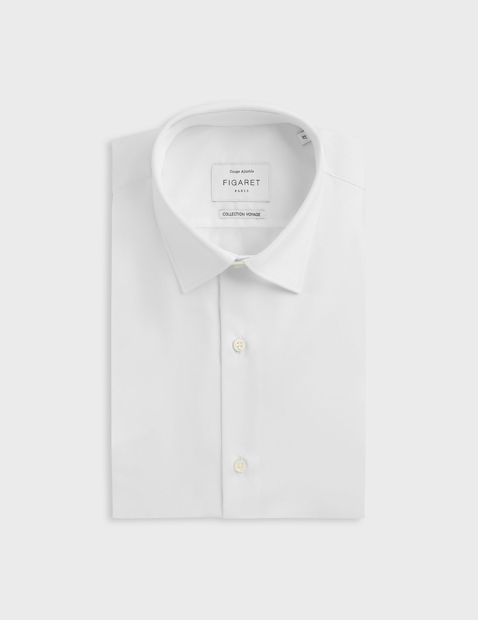 Chemise Ajust E Voyage Blanche
