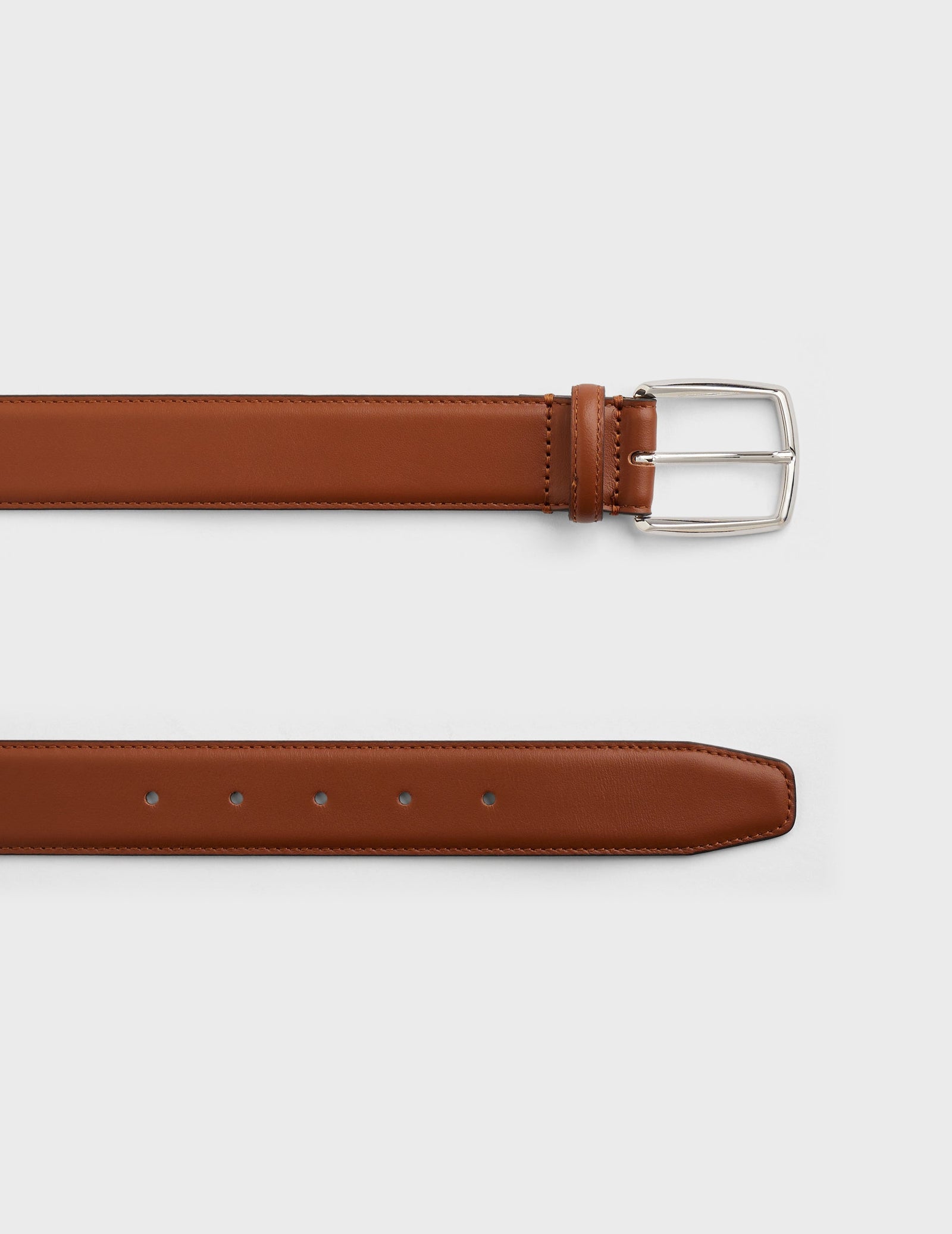 Ceinture En Cuir Marron