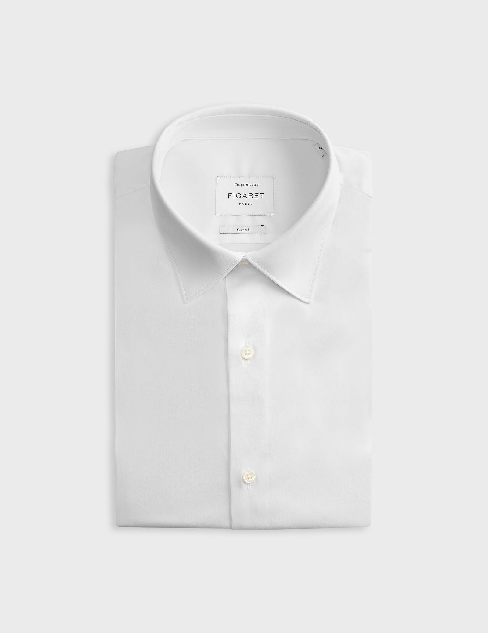 Chemise Ajust E Stretch Blanche