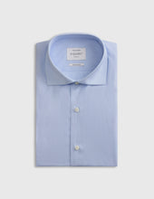 Chemise Ajustée rayée bleue