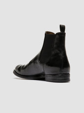 ANATOMIA 083 - Black Leather Chelsea Boots