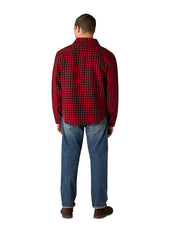 Anker Camicia In Lana A Quadri Con Tasche