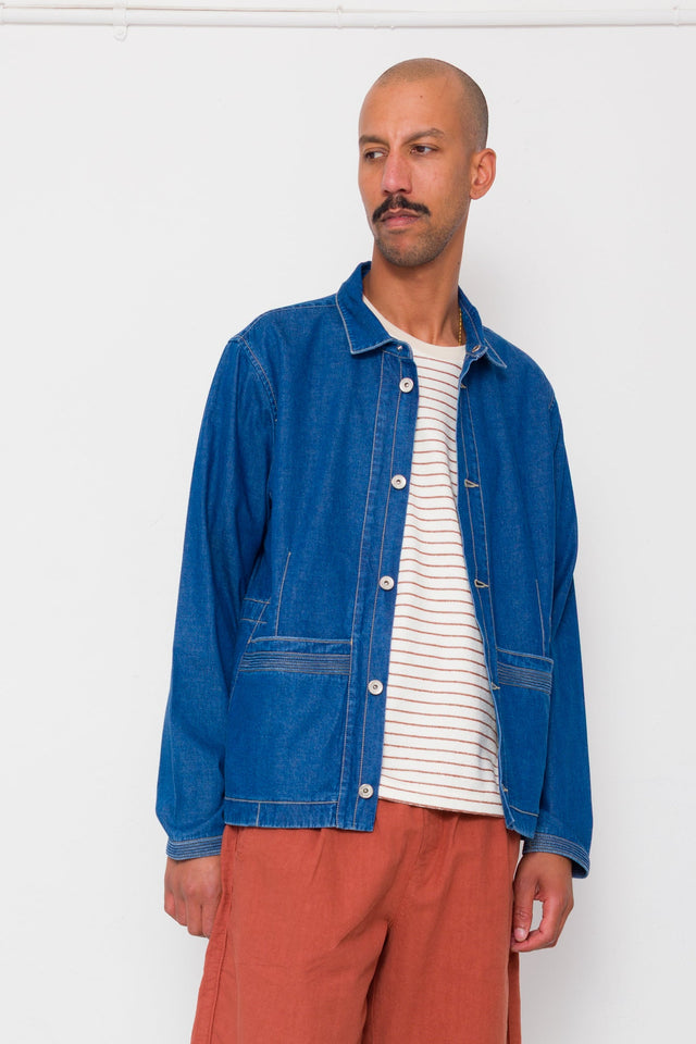 Anniversary Jacket - Indigo Denim