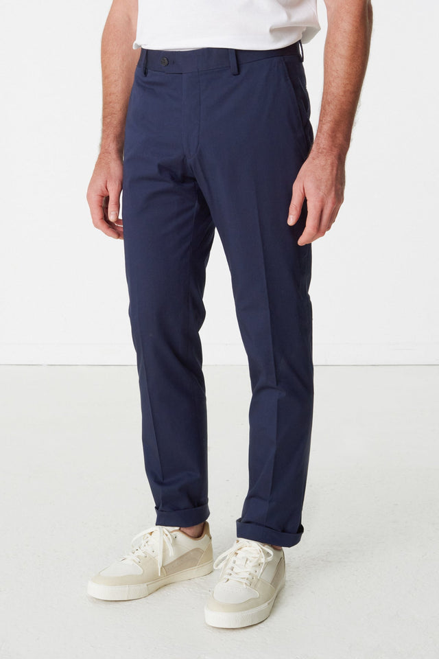 Navy Ox chino pants