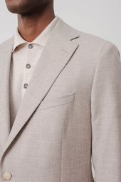 Suit Droit Portobello En Laine Vierge Et Coton