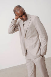 Suit Droit Portobello En Laine Vierge Et Coton