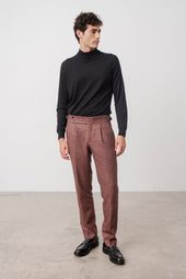 Sweater Col Montant Terrence En Laine M Rinos Noir
