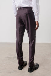 Costume Droit Bennett En Laine Vierge