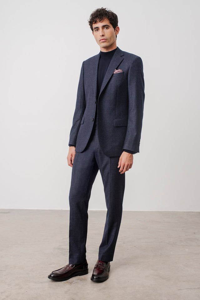 Suit droit Chester en laine vierge