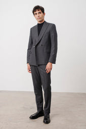 Suit Crois Blackbird En Laine Vierge Et Coton