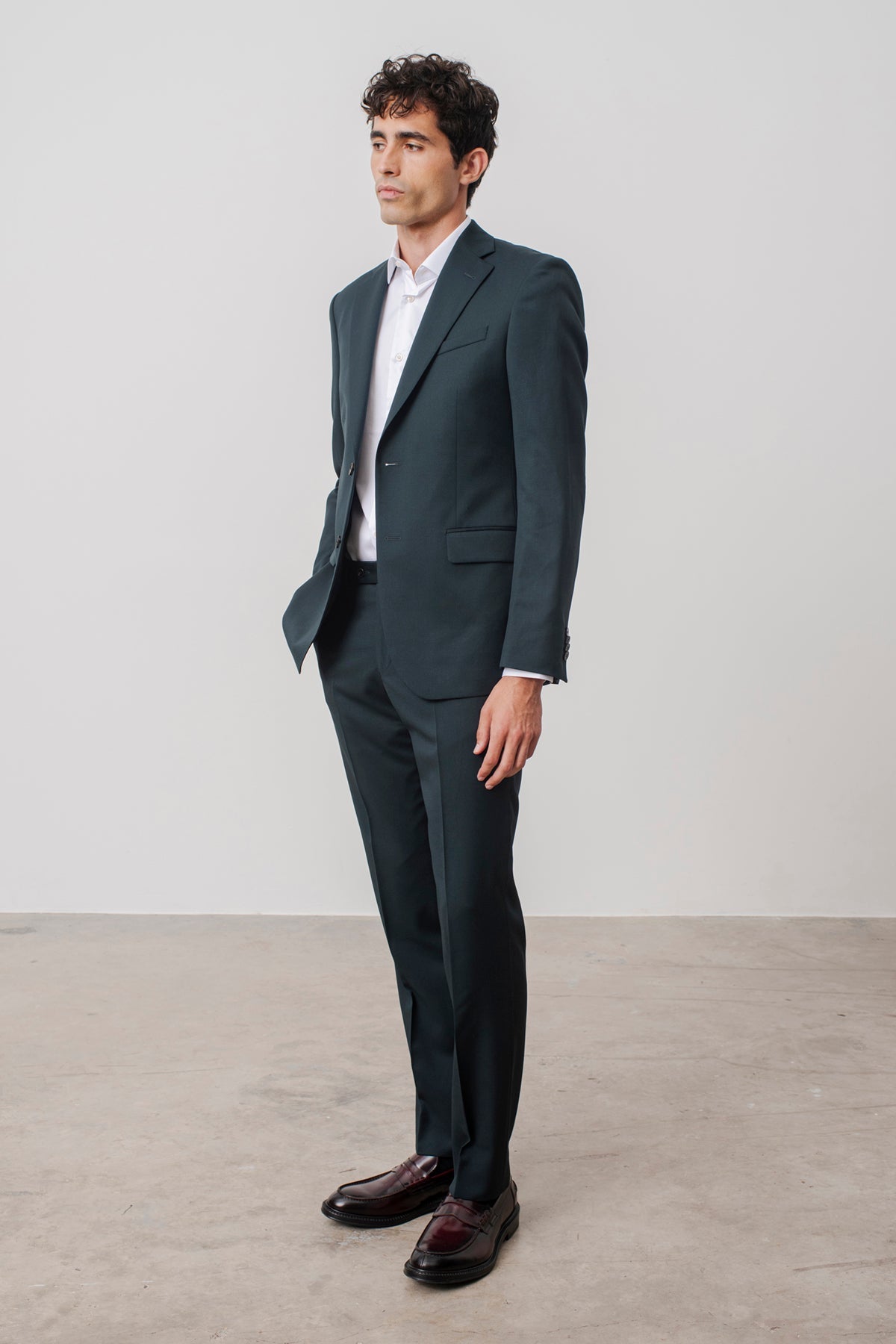 Suit Collins En Laine Vierge