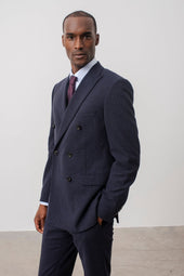 Suit Crois Calisse En Laine Vierge Et Soie