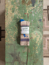Bucking Bronc Recycled Cotton Camp Socks