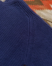 Highland Shakerknit Sweater - Navy